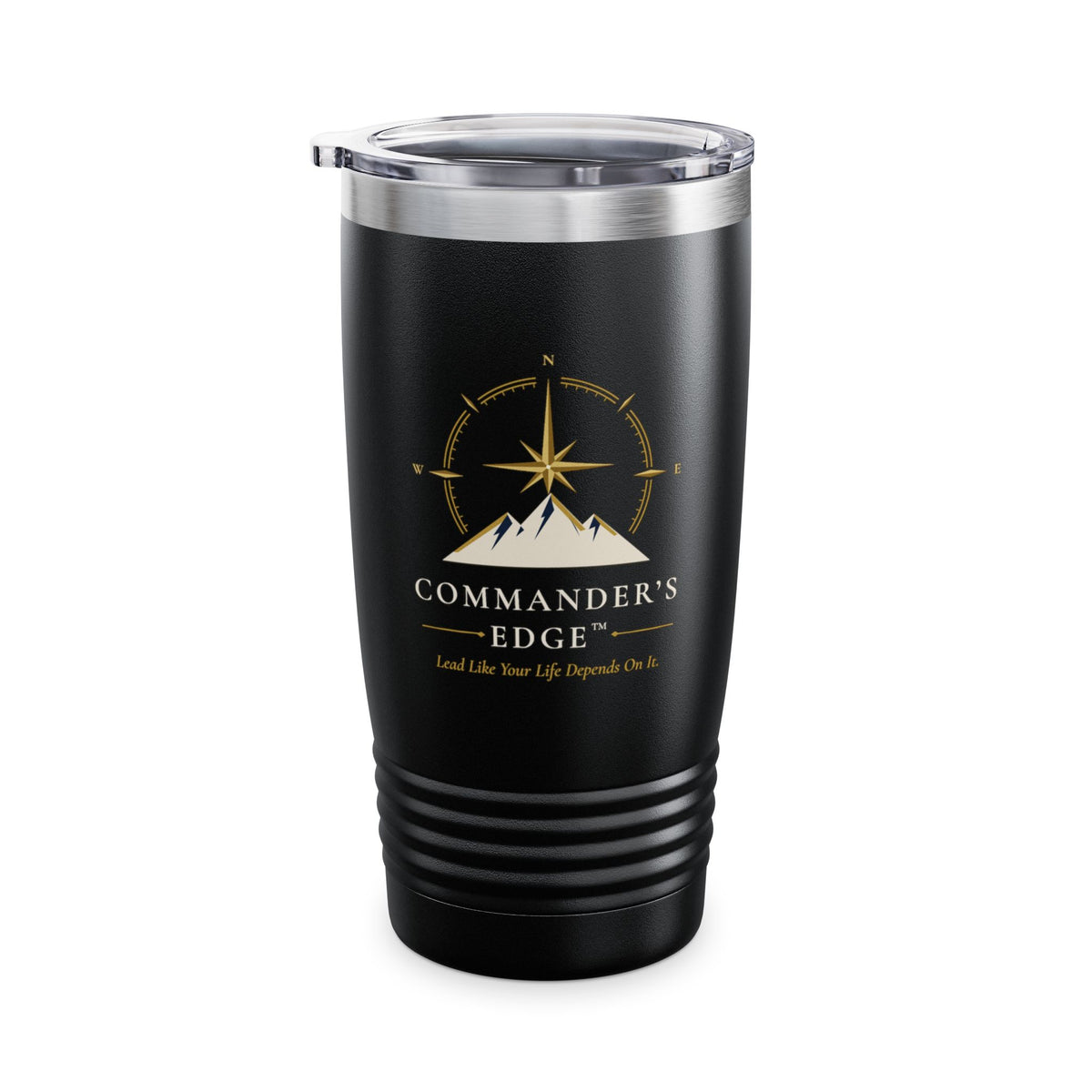 Commander's Edge Travel Tumbler | 20 oz Insulated Steel