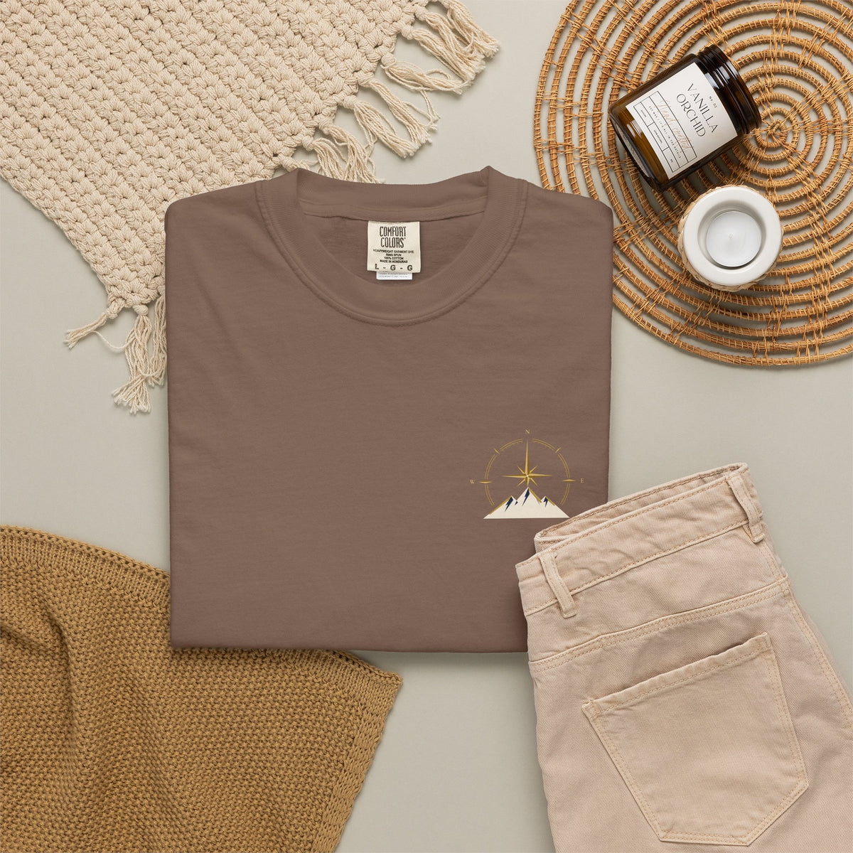 Commander's Edge Heavyweight Tee | Garment-Dyed