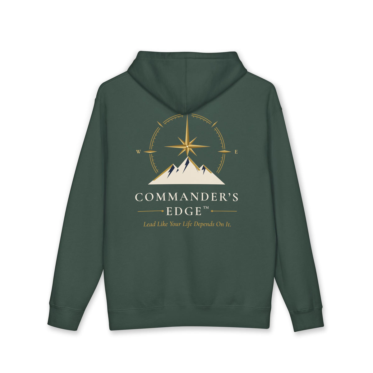 Commander's Edge Heavyweight Hoodie | 10 oz Fleece