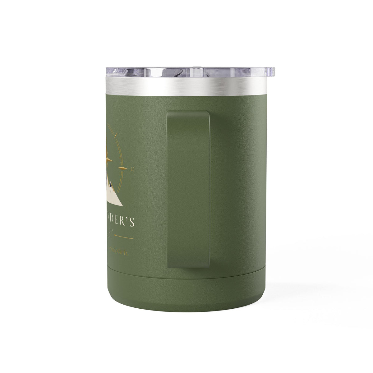 Commander's Edge Insulated Coffee Mug | 15 oz Steel