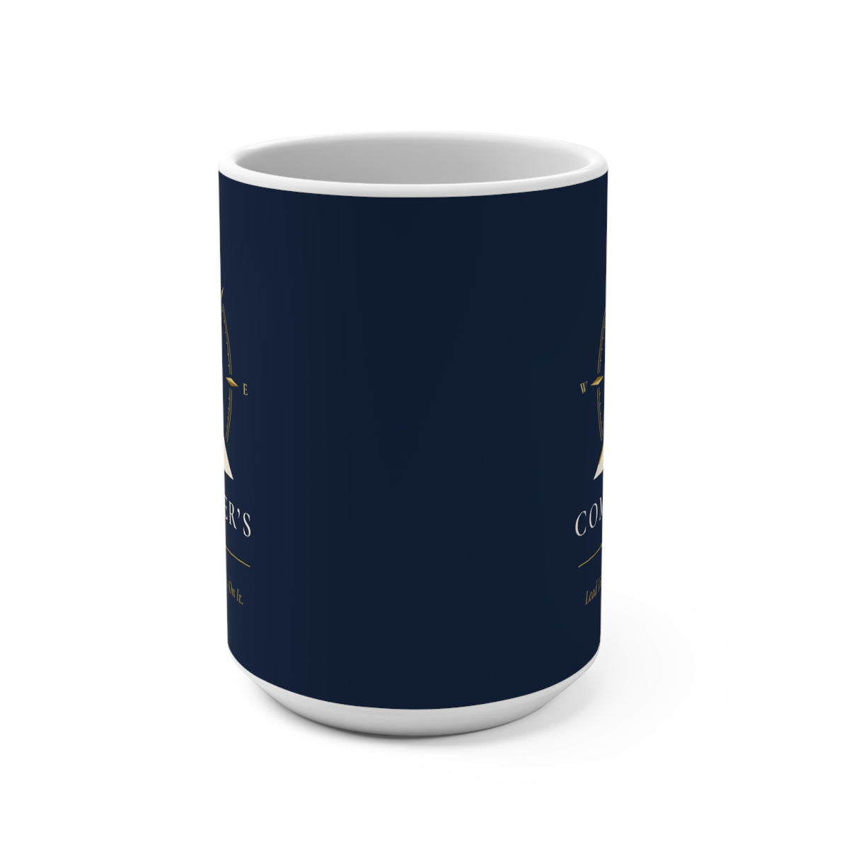 Commander's Edge Navy Mug | 15 oz Ceramic