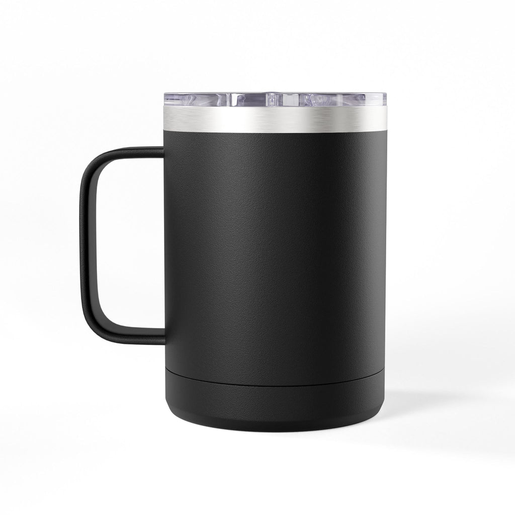 Commander's Edge Insulated Coffee Mug | 15 oz Steel