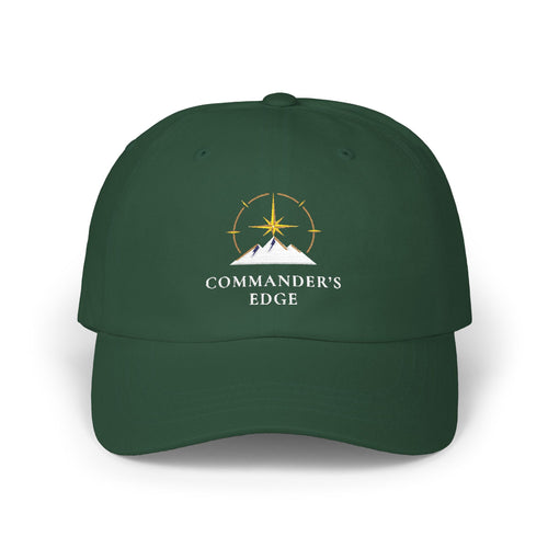 Commander's Edge Embroidered Cap | Classic Dad Hat
