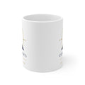 Commander's Edge Coffee Mug | 11 oz White Ceramic