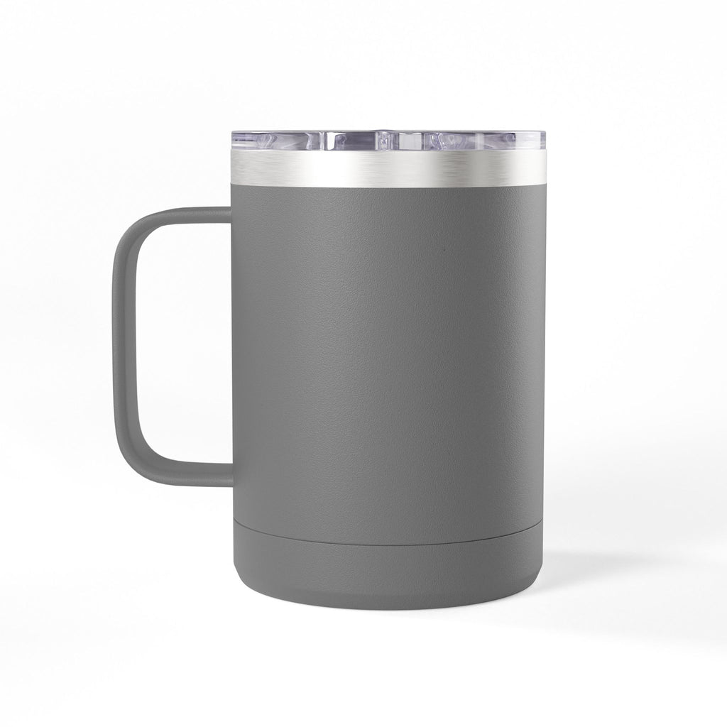 Commander's Edge Insulated Coffee Mug | 15 oz Steel