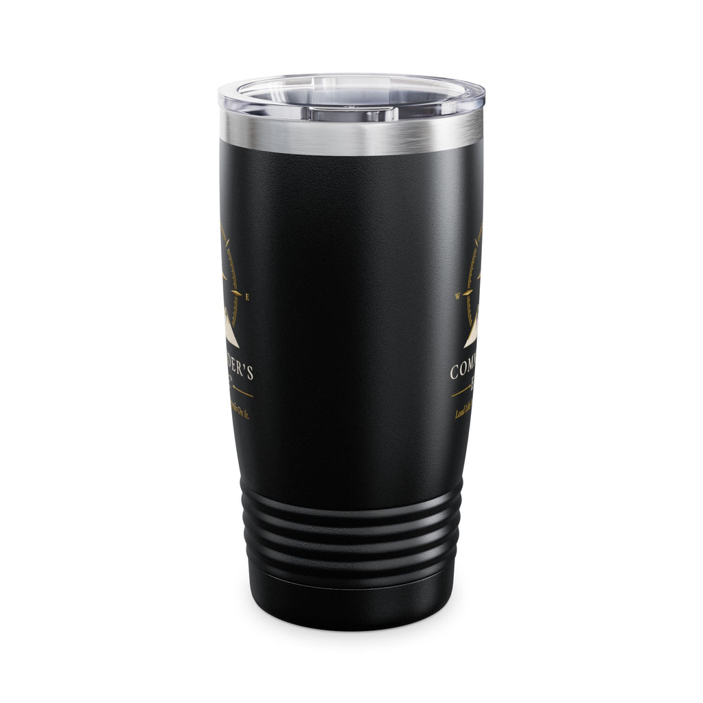 Commander's Edge Travel Tumbler | 20 oz Insulated Steel