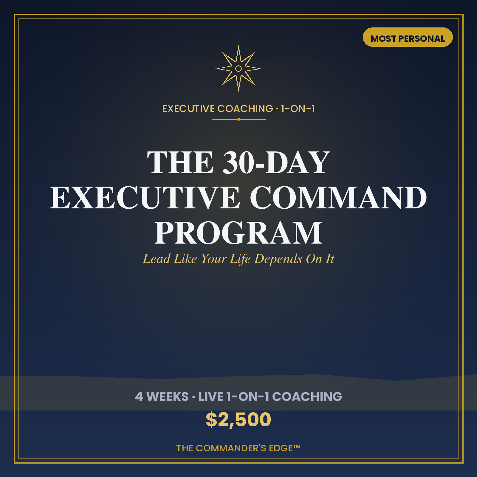 The 30-Day Executive Command Program™