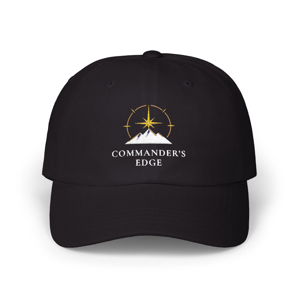 Commander's Edge Embroidered Cap | Classic Dad Hat