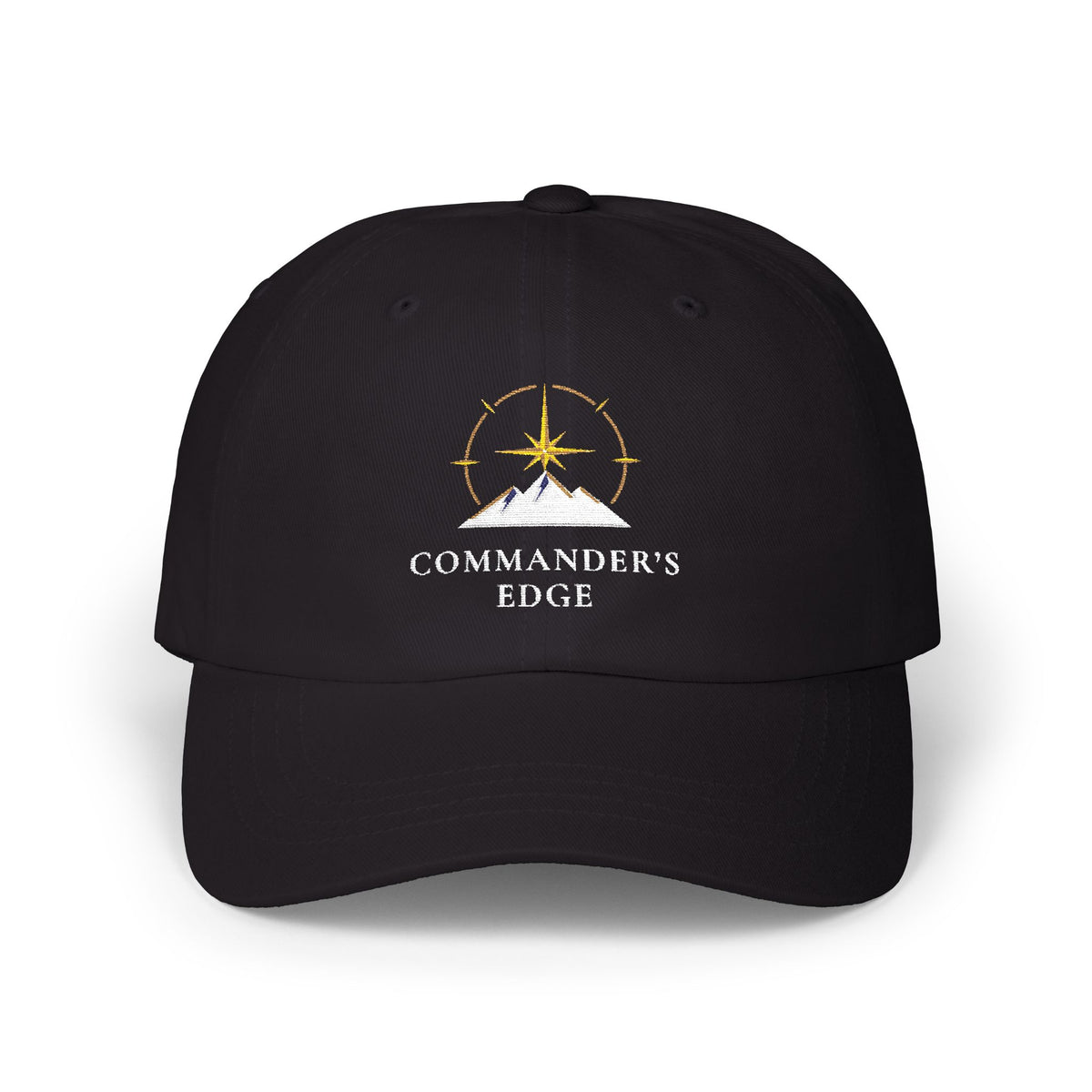 Commander's Edge Embroidered Cap | Classic Dad Hat