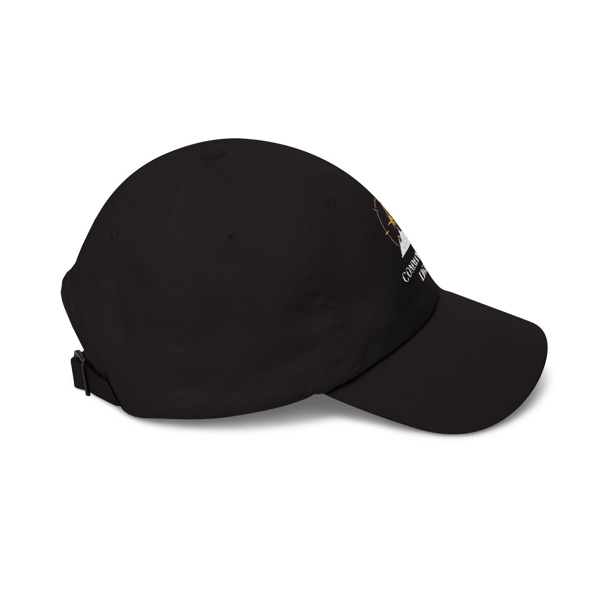 Commander's Edge Embroidered Cap | Classic Dad Hat