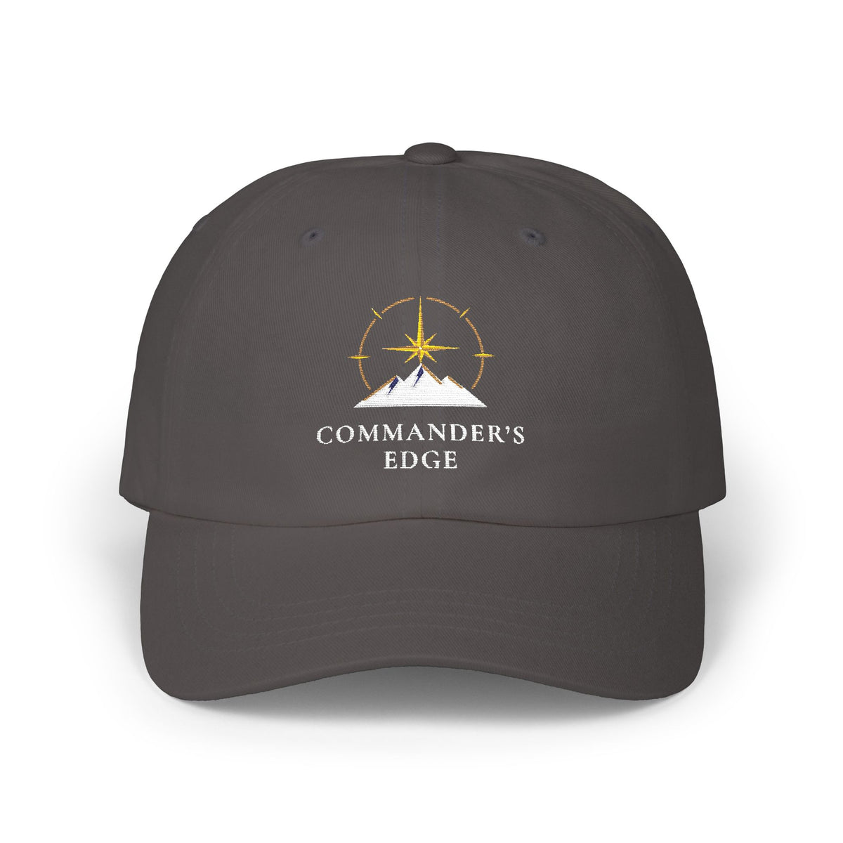 Commander's Edge Embroidered Cap | Classic Dad Hat