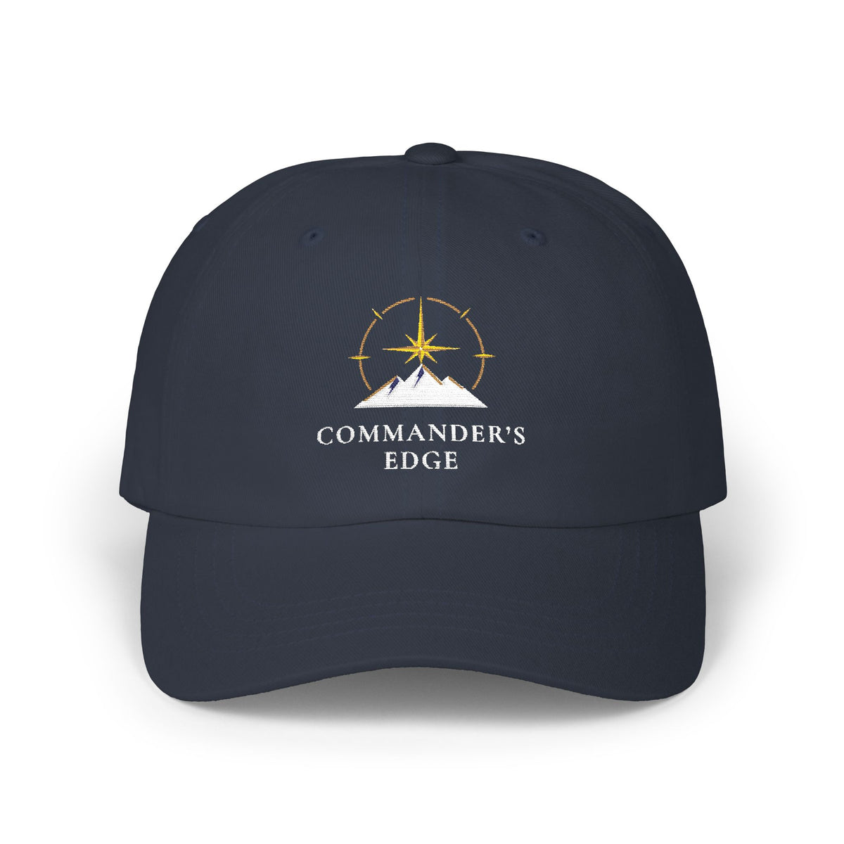 Commander's Edge Embroidered Cap | Classic Dad Hat