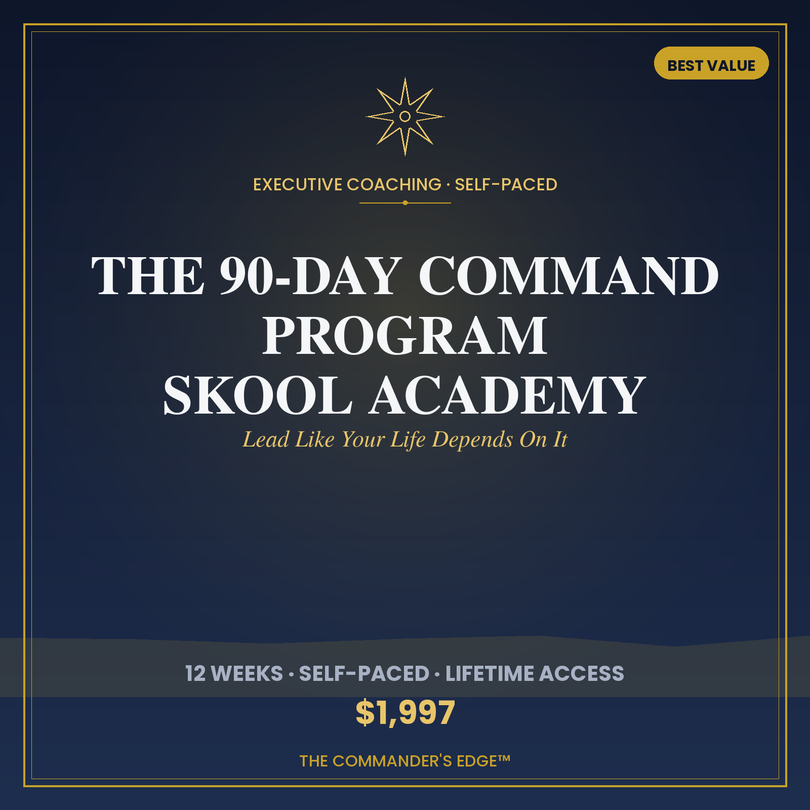 The 90-Day Executive Command Program™ — Skool Command Academy