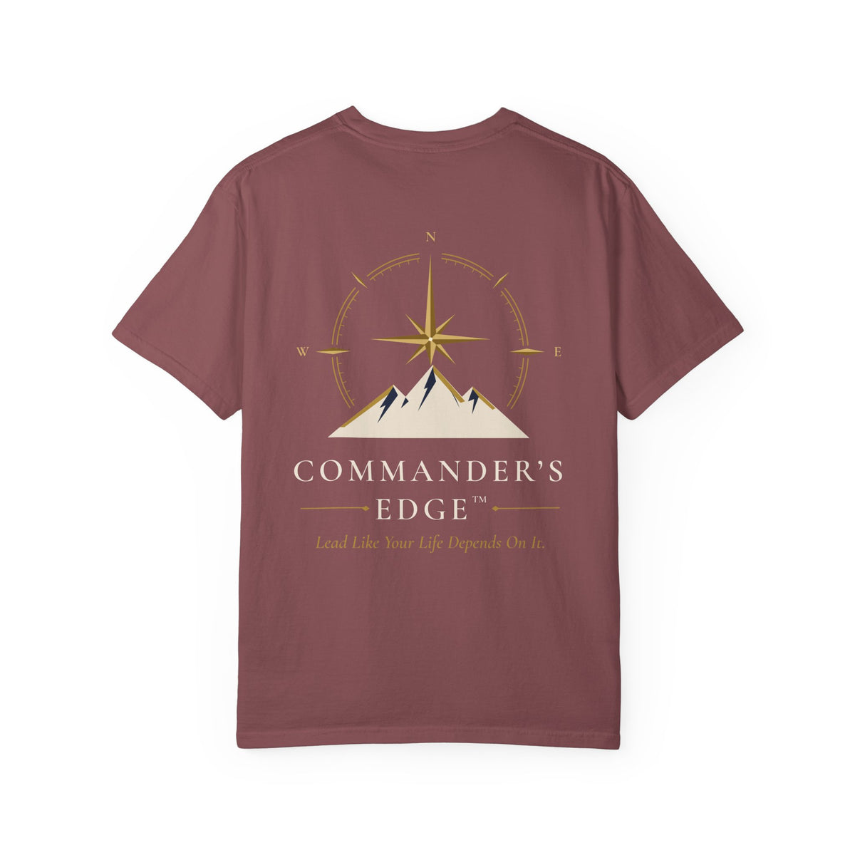 Commander's Edge Heavyweight Tee | Garment-Dyed